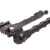 Accu-Tac LR-10 G2 Large Rifle Bipod 7" to 17" Aluminum Black