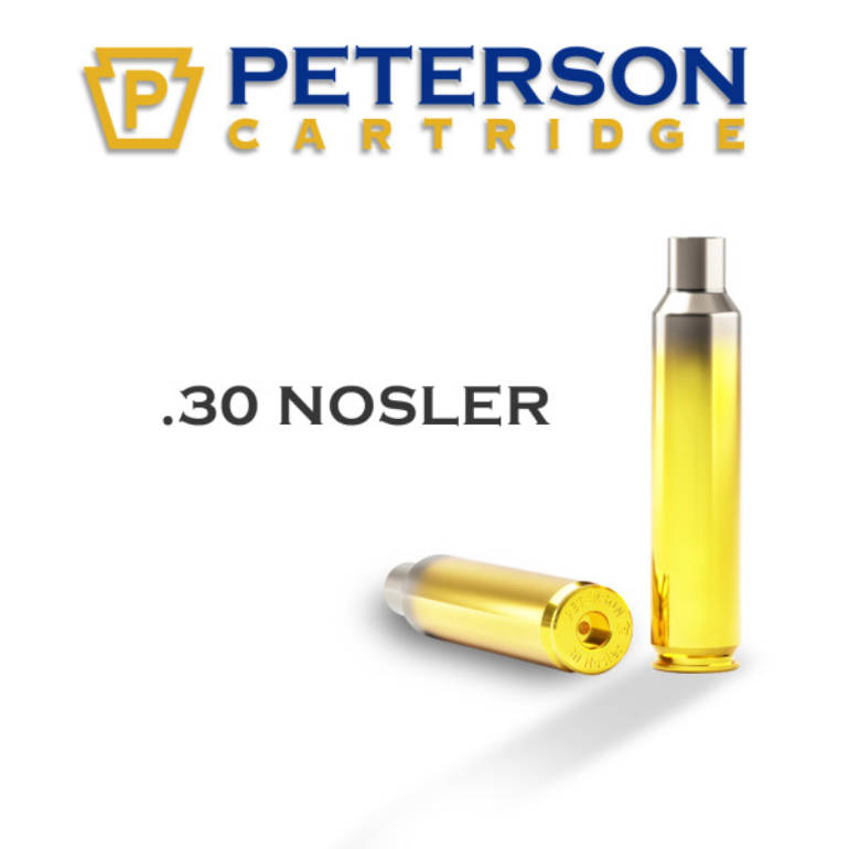 30 Nosler, Peterson Brass