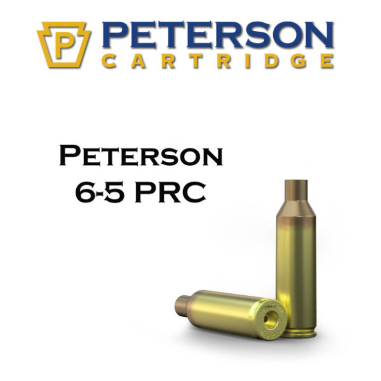 Peterson 6.5 PRC Brass 50 ct